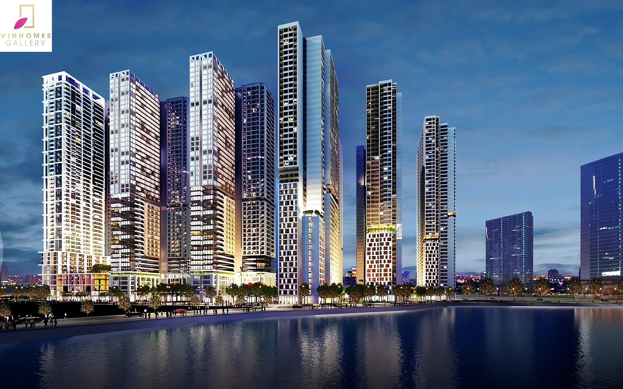Officetel Vinhomes Giảng Võ - Không gian làm việc và sinh sống hiện đại giữa lòng Hà Nội 8 Phối cảnh sôi động tại dự án Vinhomes Giảng Võ