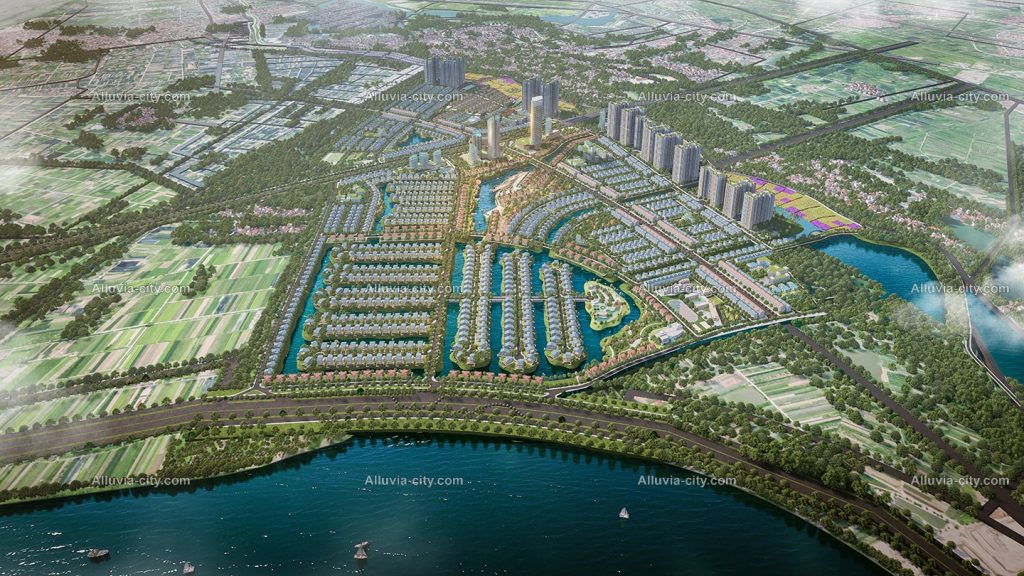 Aluvia City: Lựa Chọn Hoàn Hảo Cho Người Yêu Thiên Nhiên 2 Phối cảnh dự án Aluvia City - Phát triển bởi Xuân Cầu Holdings