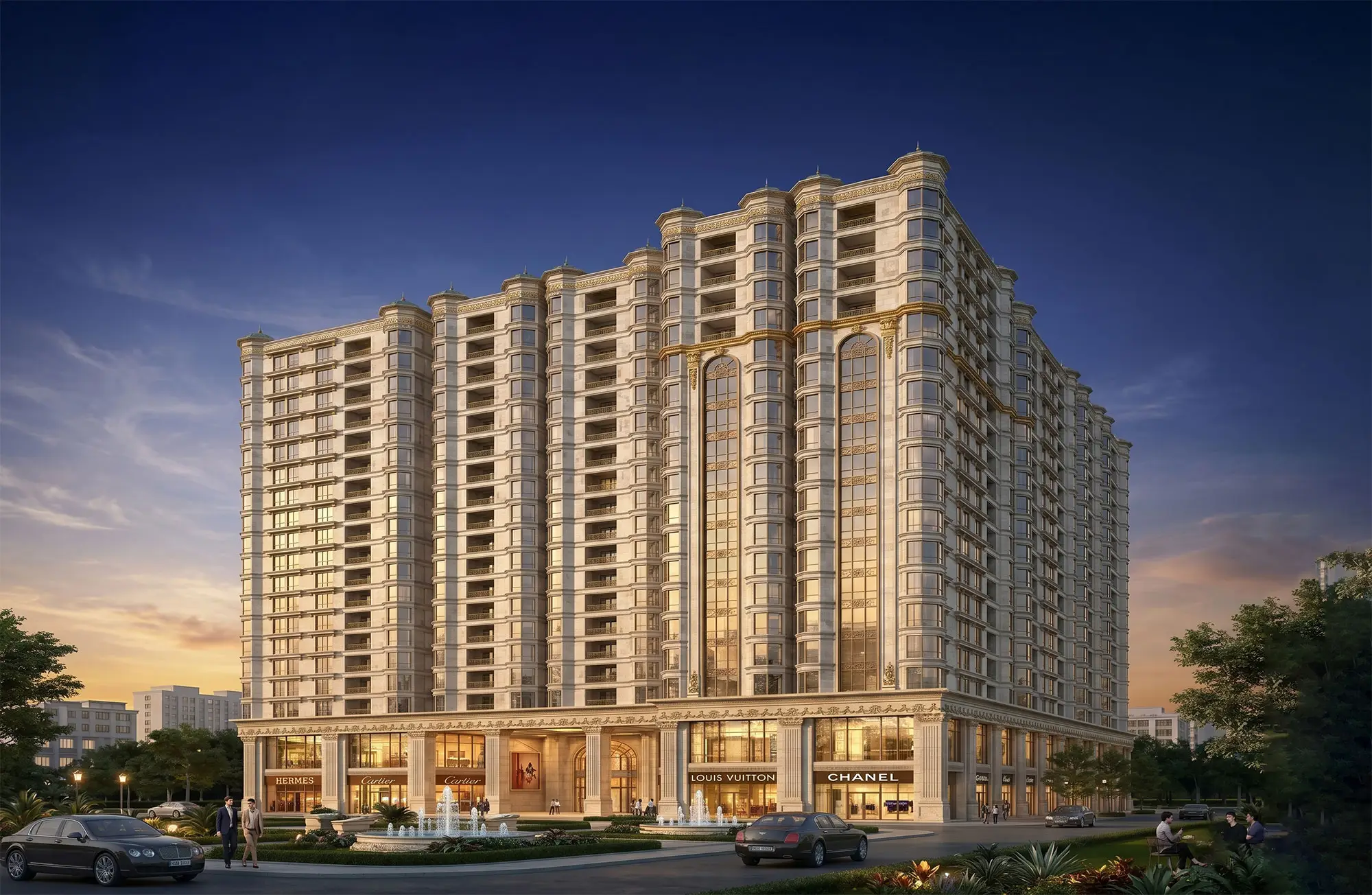 Phối cảnh dự án D' Patrimony 94 Lò Đúc