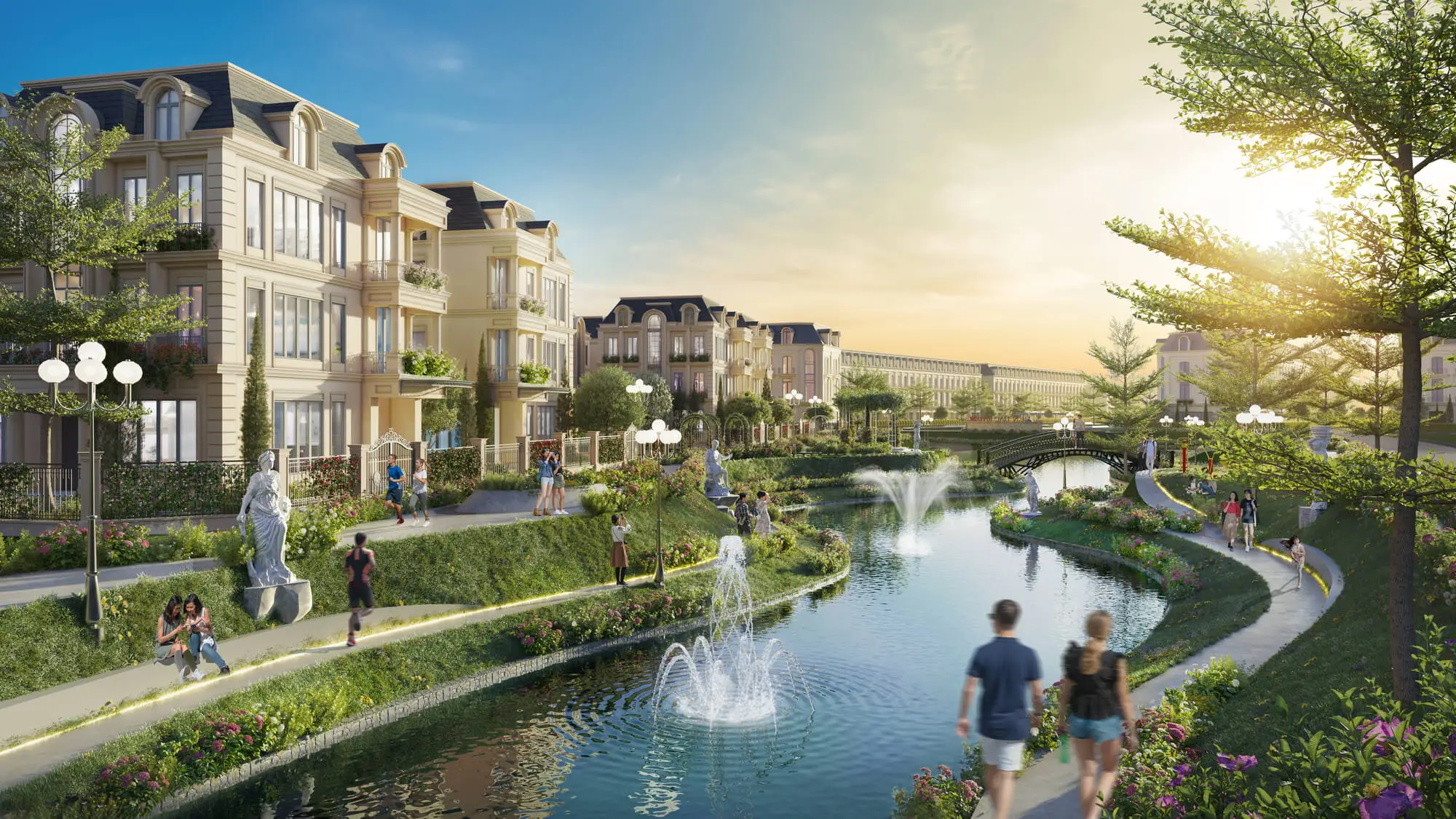 Phối cảnh biệt thự tại dự án Forestia Park Phối cảnh biệt thự tại dự án Forestia Park
